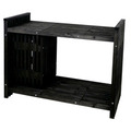 Grillbord svart 123 x 57,5 x 93 cm